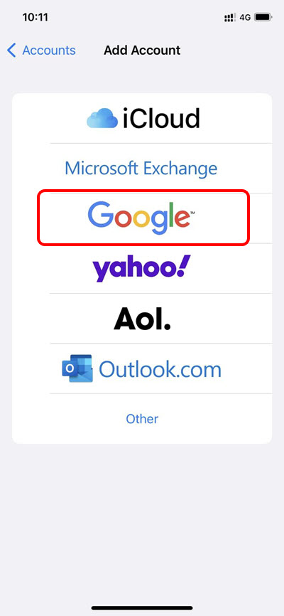 1 Tap Google Account