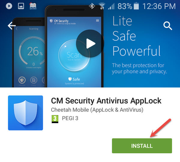 Install Cm Security