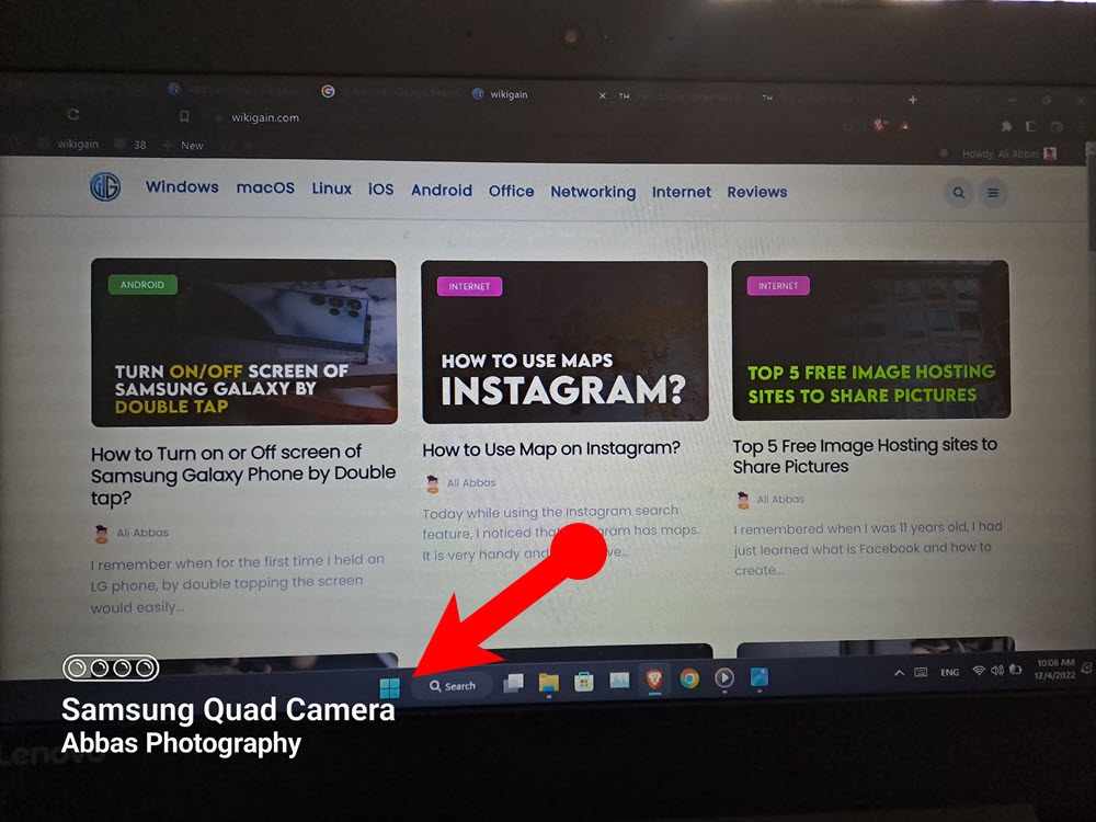 5 Photo Taken With Watermark