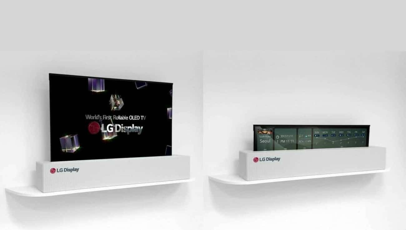 Lg 4K Rollable Display