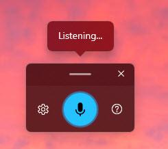 Type Using Your Voice