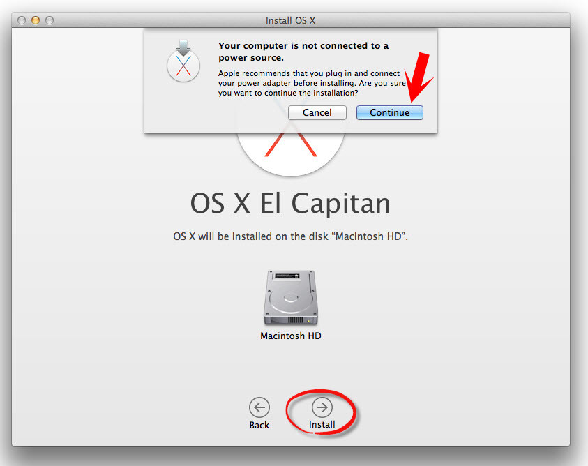 Choose Hard Drive