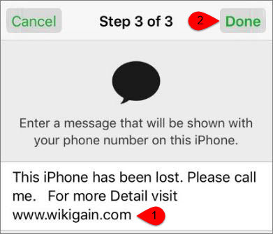 Enter A Message