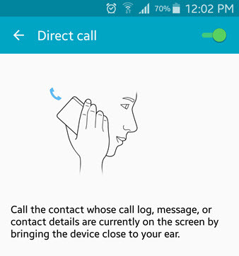 Enable And Use Direct Call