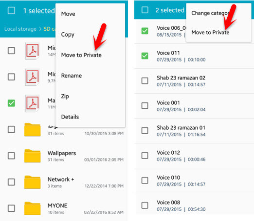 Move Voice Recording To Private