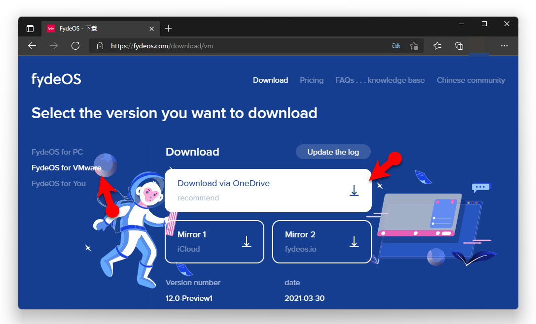 Download Fydeos In Windows 11