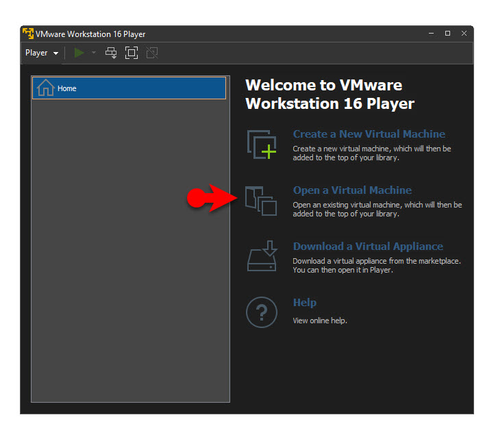 Open A Vm