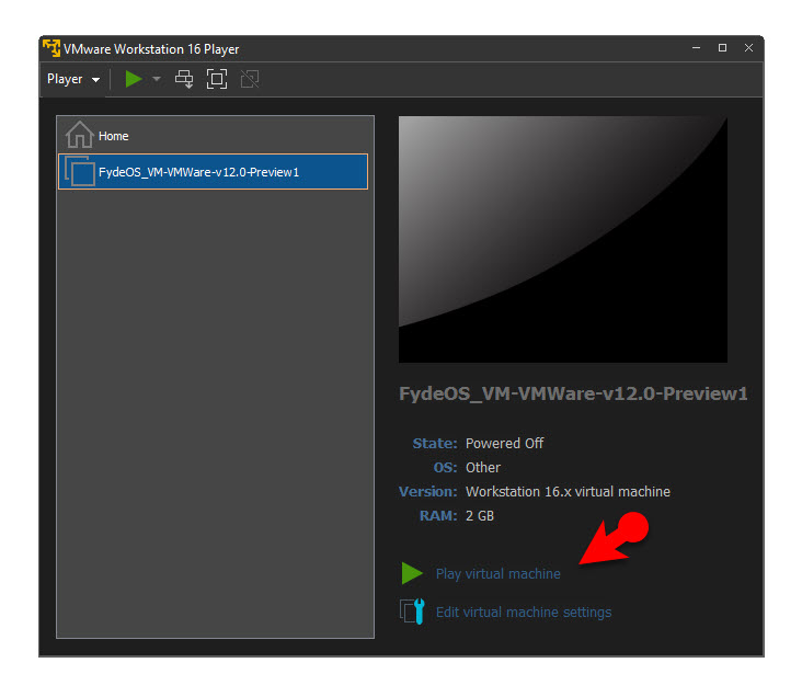 Power On The Vm 3