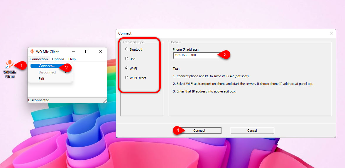 Configure Wo Mic Settings In Windows 11