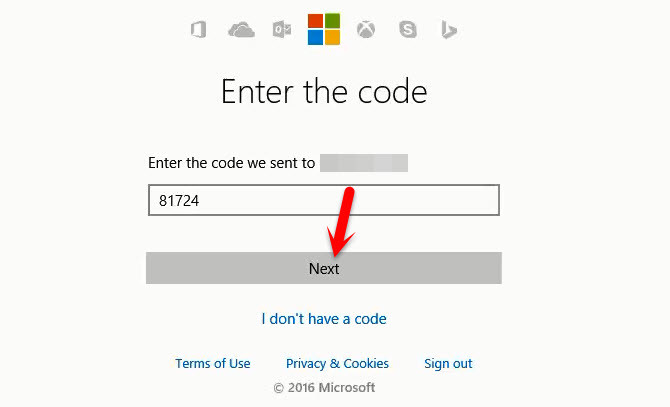 Enter The Code