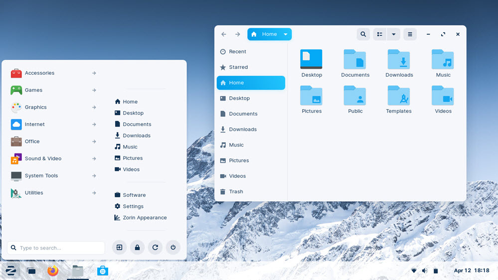 1 Zorin Os 16