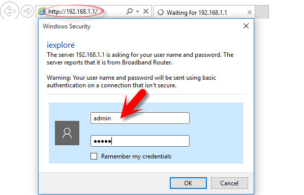 Admin Page Credentials 2