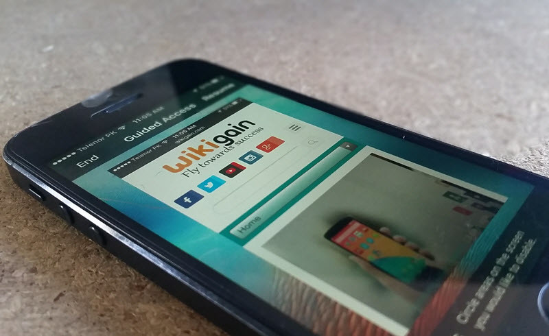 How to Setup and use Guided Access on iOS Devices?