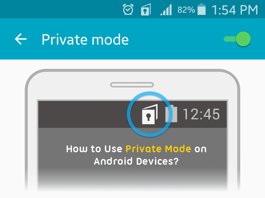 how to.remove.private mode on my iphone