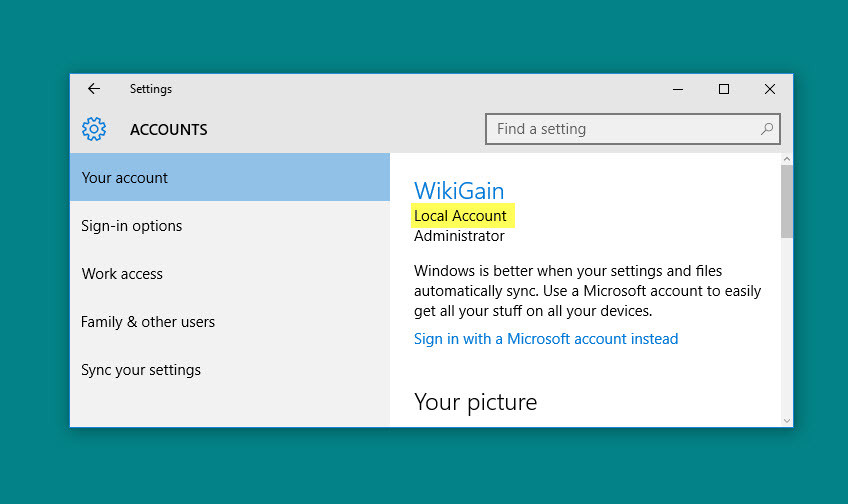 Sign Out Microsoft Account From Windows 10 Wikigain