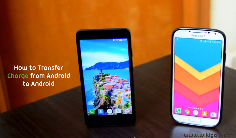 Transfer Charge Android to Android