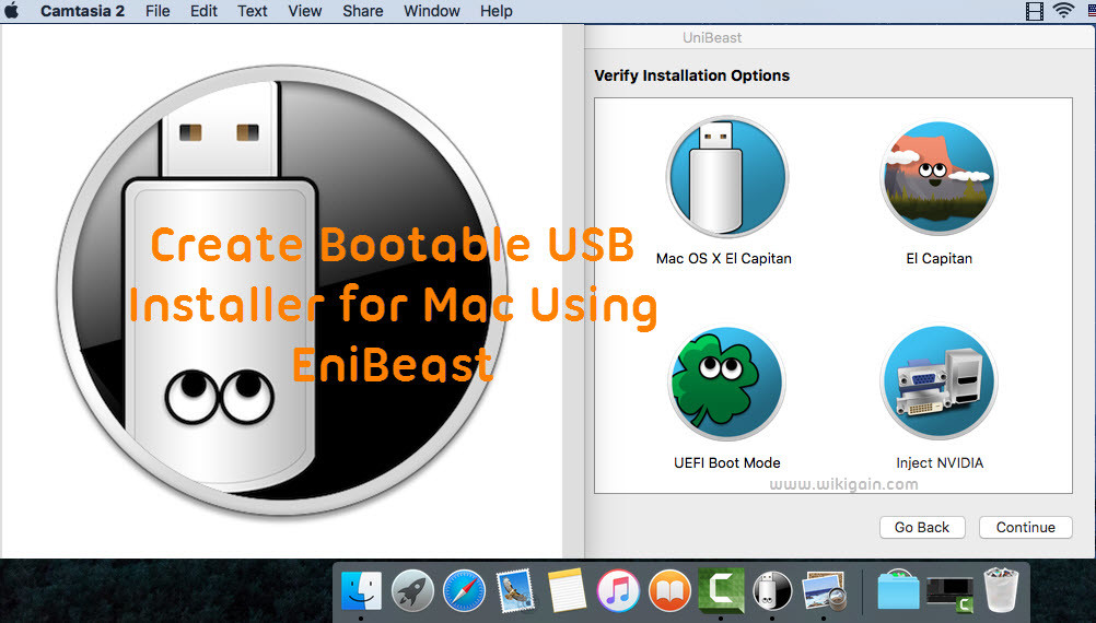 Create Bootable USB Installer for Mac Using UniBeast?