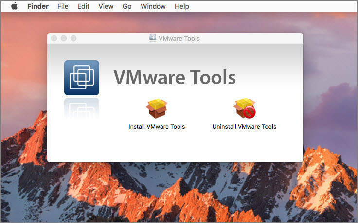 install vmware tools grayed out