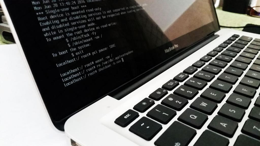 how to change macbook password when forgotten