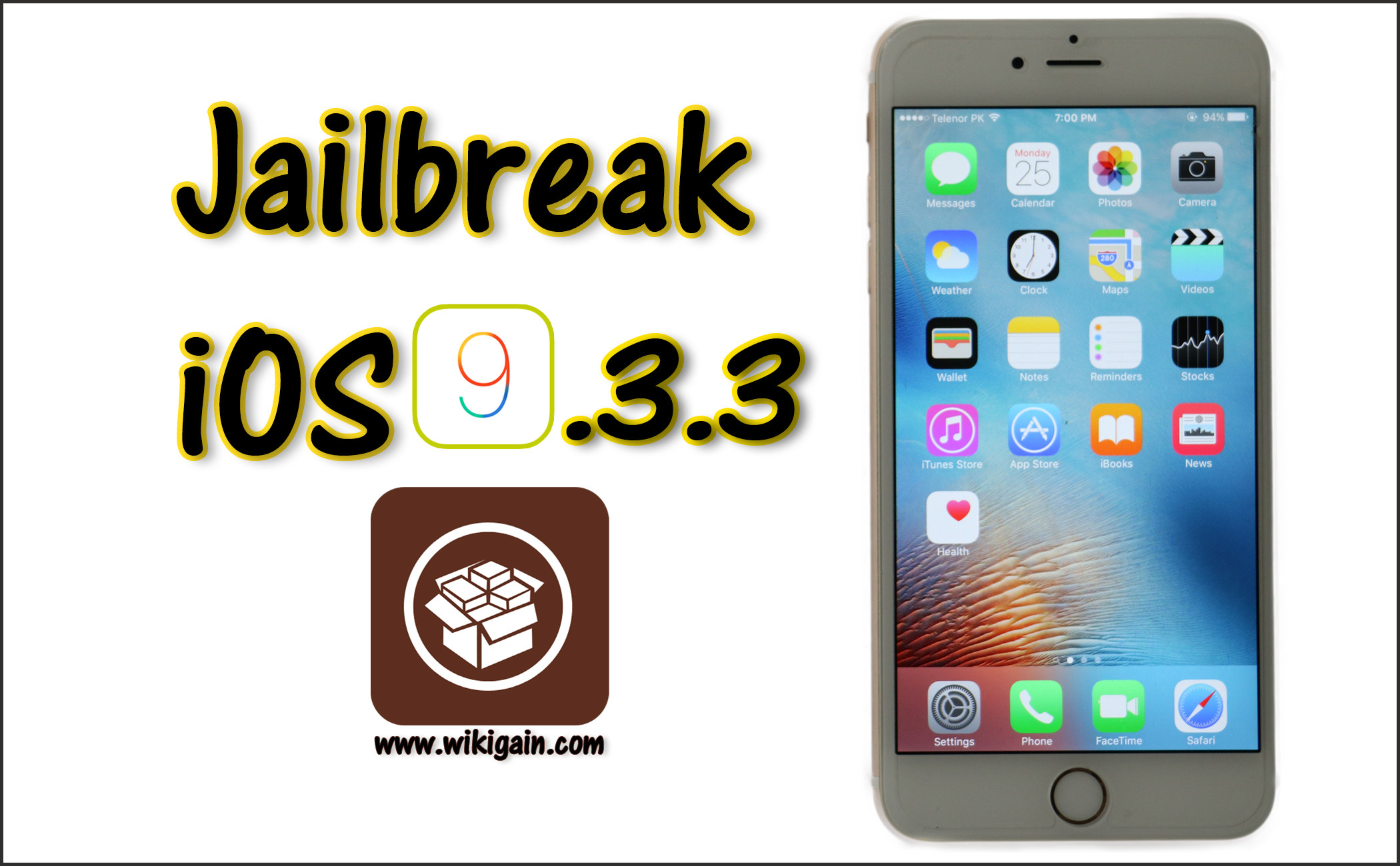 How to Jailbreak iOS 9.3.3 / 9.3.2 / 9.3.1 / 9.3 / 9.2.1 / 9.2 Without a  Computer on iPhone, iPod touch or iPad [Updated] – iPodHacks142