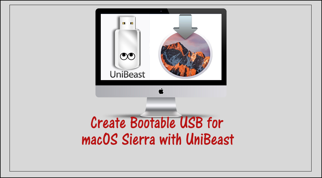 make a bootable usb for mac os sierra