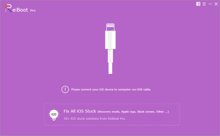 repair ios with reiboot pro