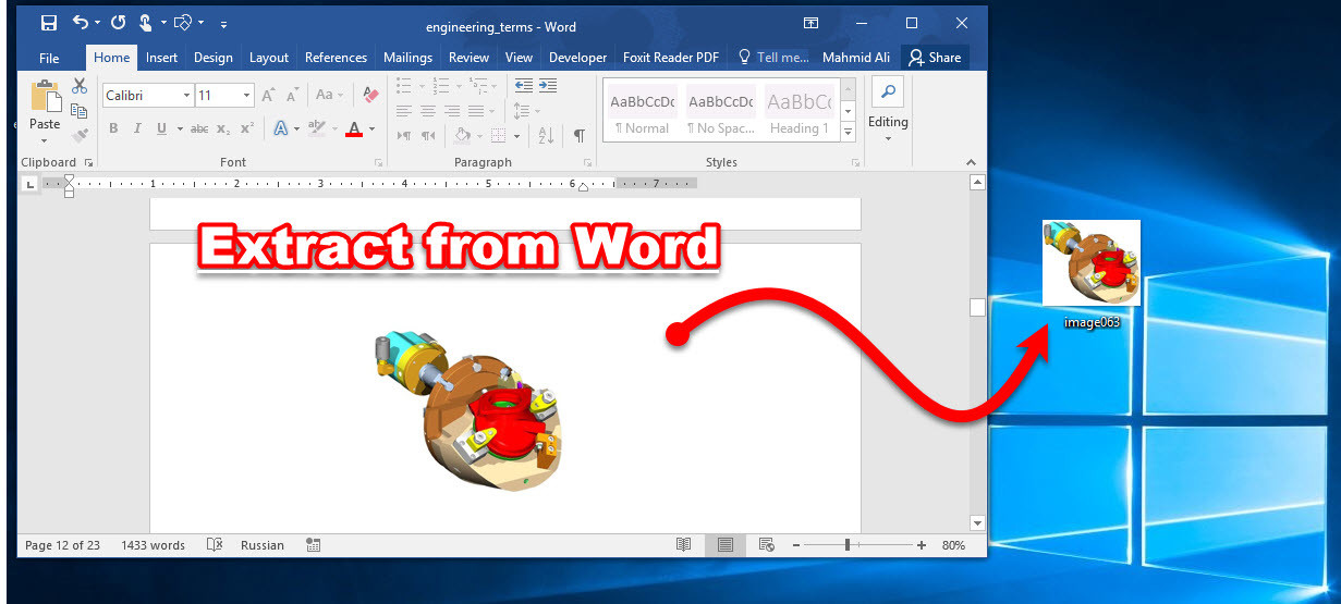 Extract Only Images from Word Documents
