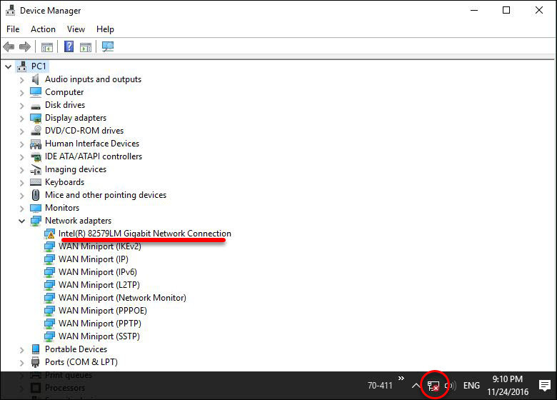 How to Fix Disabled Network Adapter on Windows 10