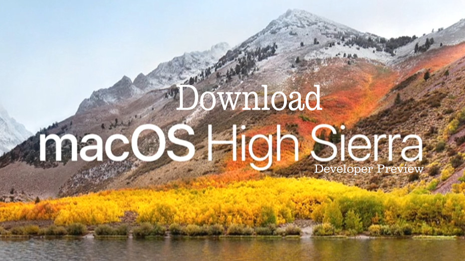 mac os high sierra iso download for windows