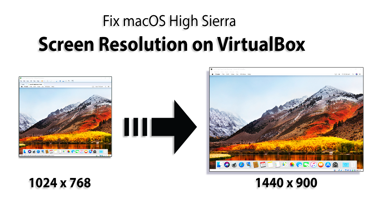 virtualbox full screen resolution