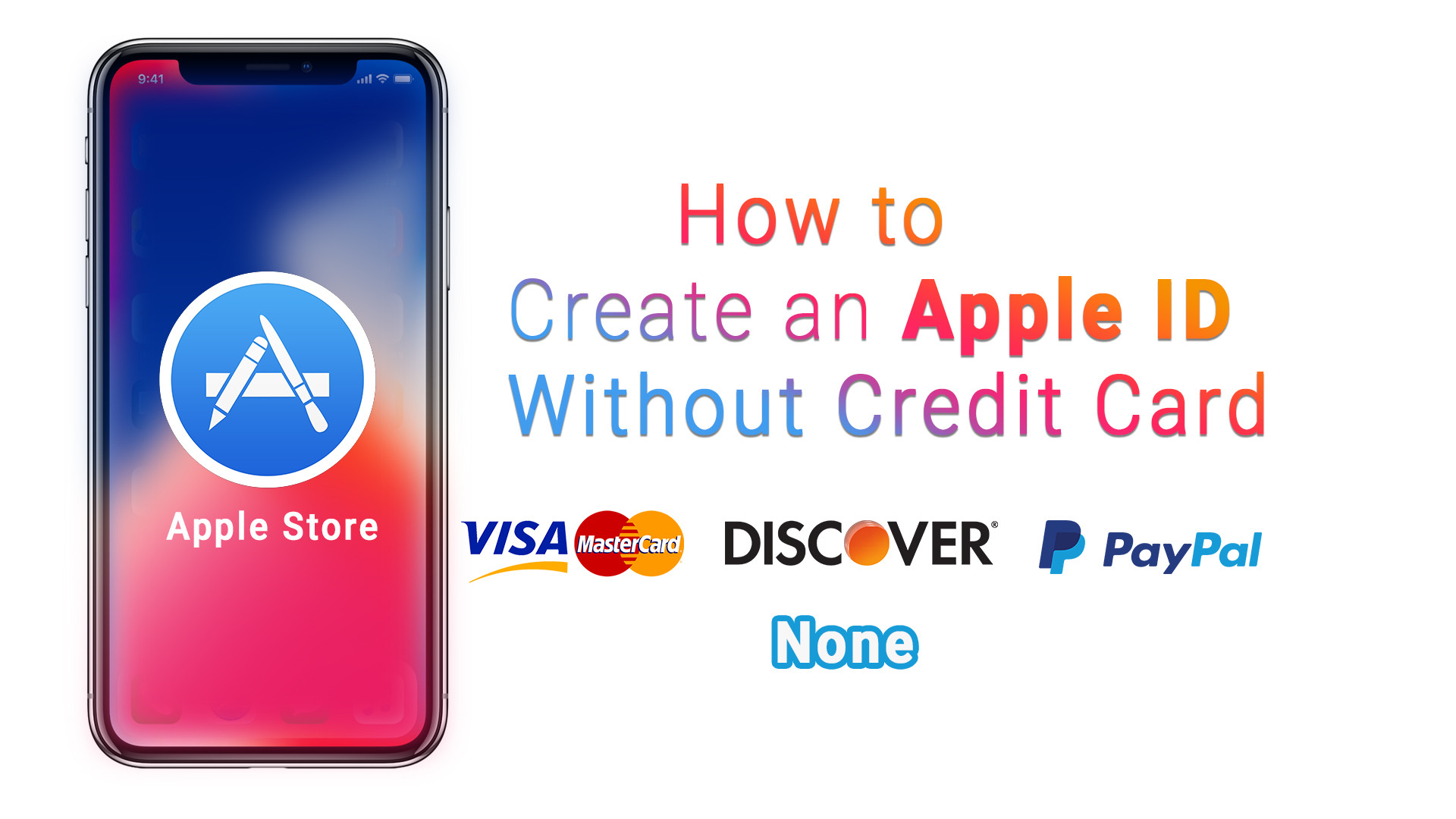 Creat apple id