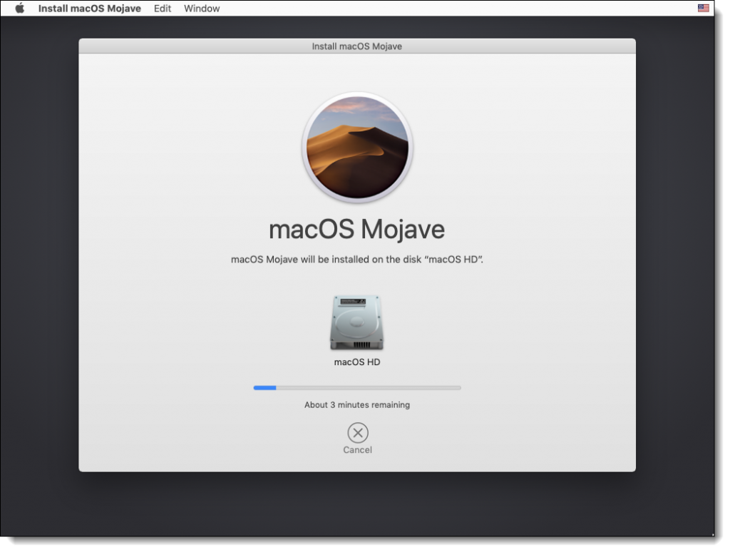 Installing macOS Mojave On the VMDK
