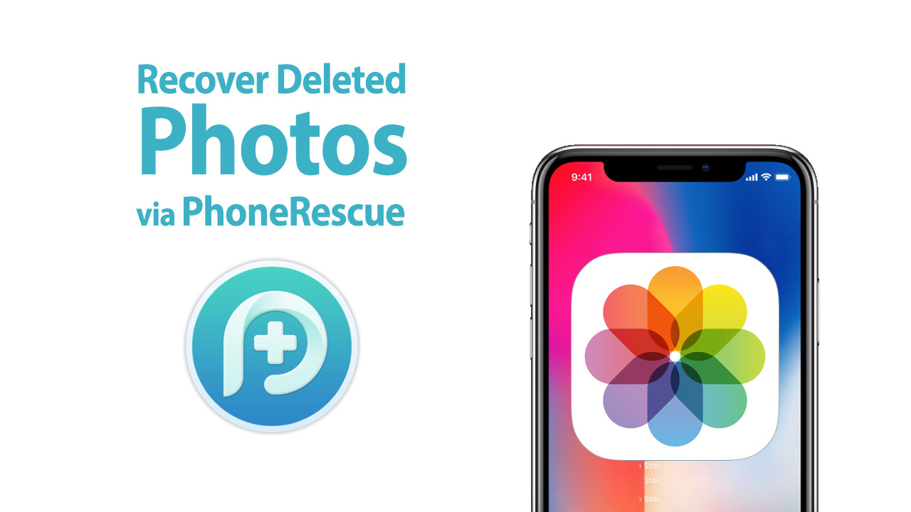 How to Recover deleted photos on iOS via PhoneRescue