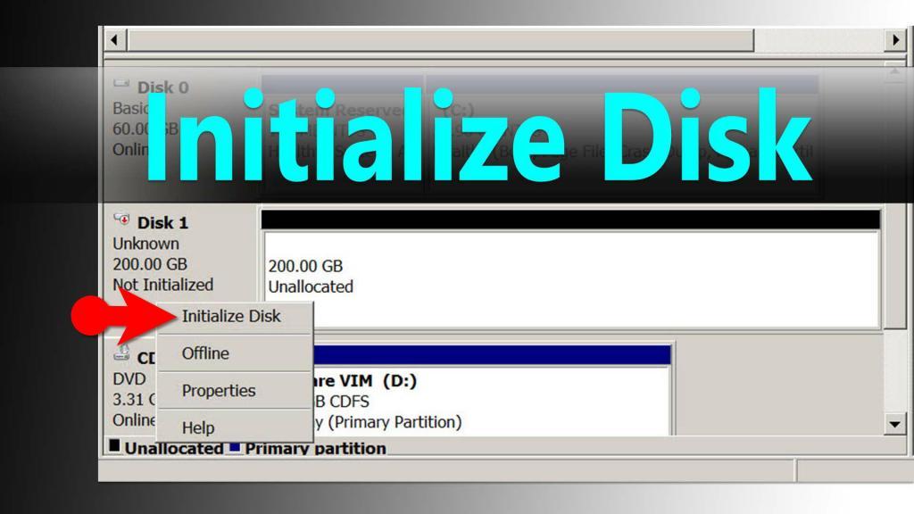 How to Initialize New Hard Drive - wikigain