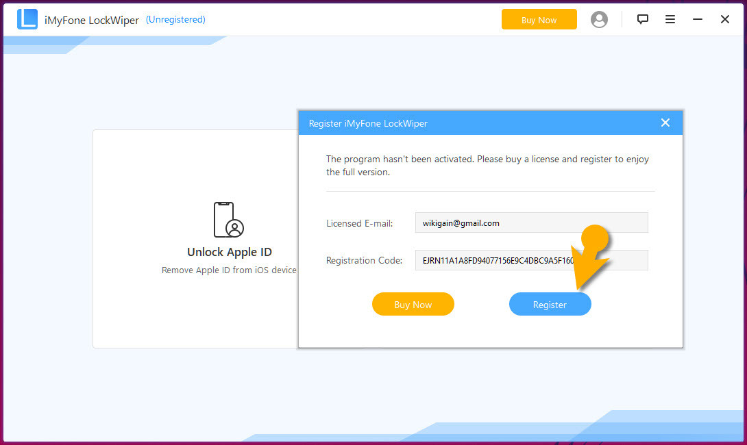 imyfone lockwiper iphone registration code and email imyfone lockwiper iphone registration code and email