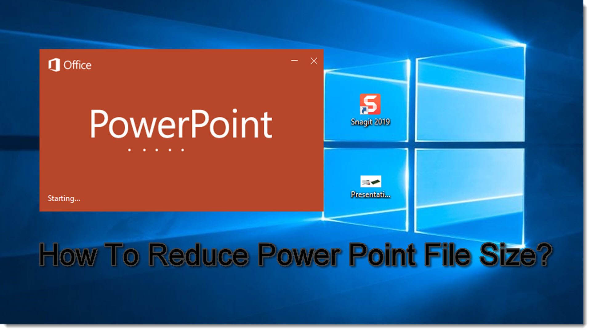 microsoft powerpoint reduce file size