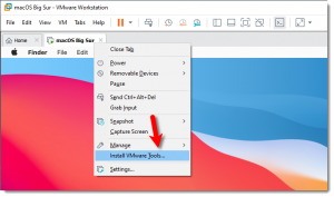 Fix macOS Big Sur Screen Resolution on VMware - wikigain