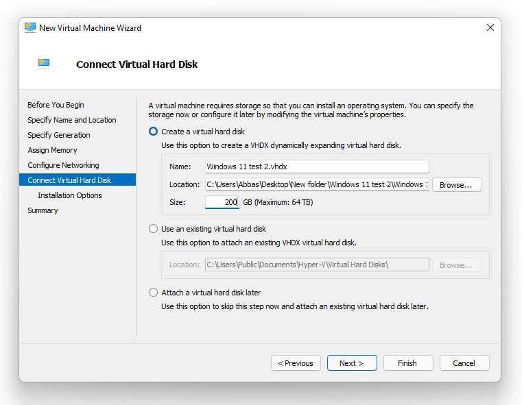 installing virtualmachine on second hard drive installing virtualmachine on second hard drive