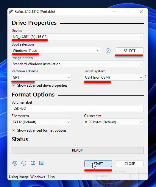 create bootable usb windows 11