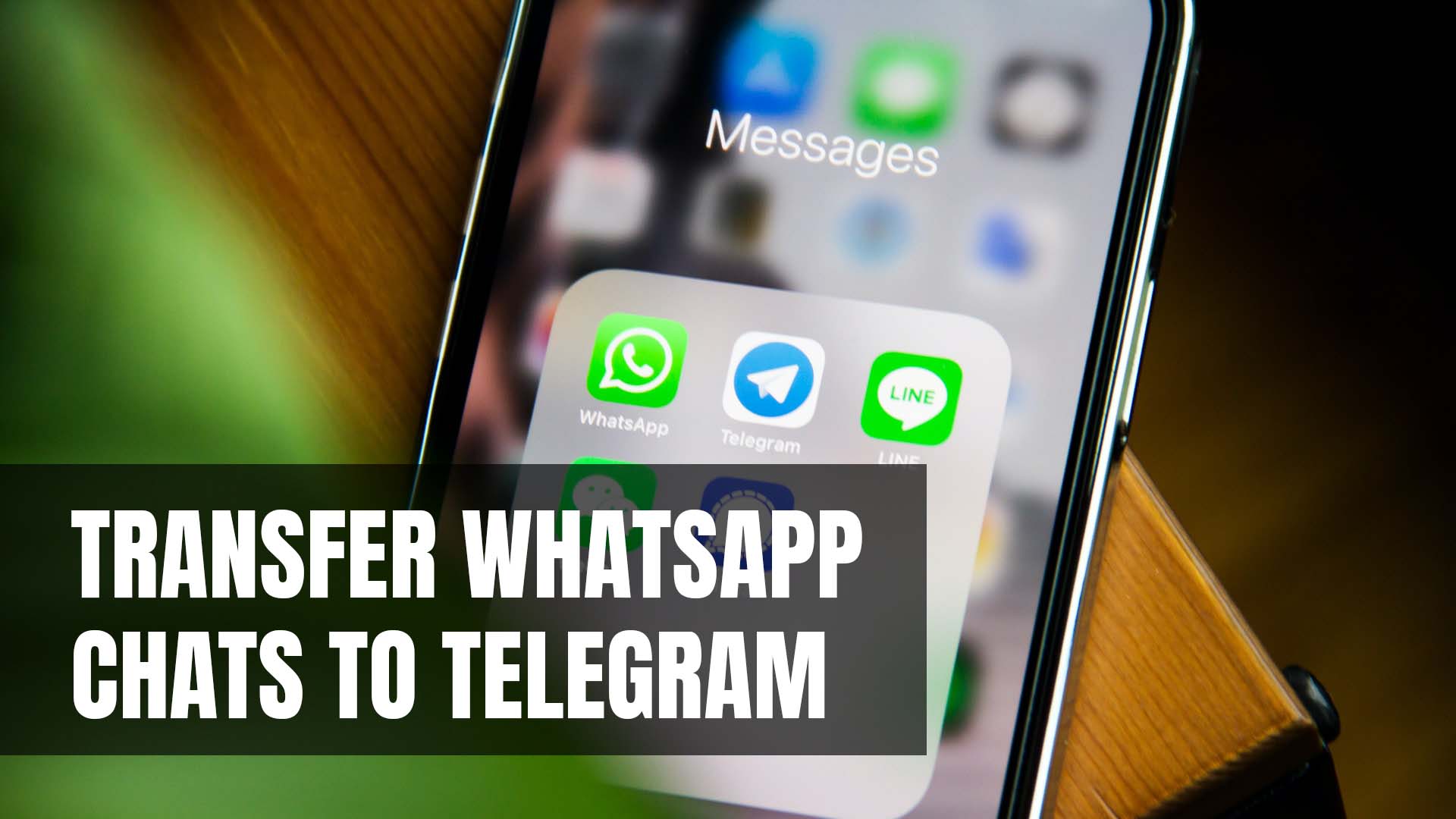 Transfer WhatsApp Chats to Telegram