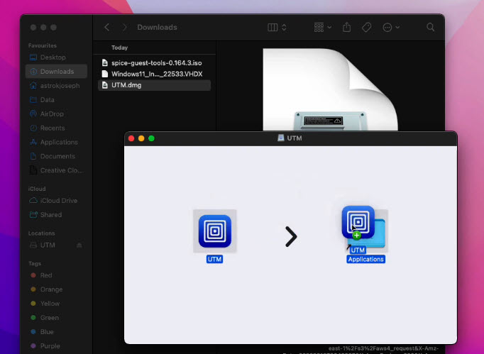 Install Windows 11 on UTM