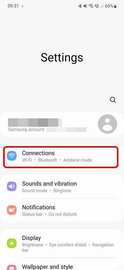 comment activer les données mobiles sur samsung a15